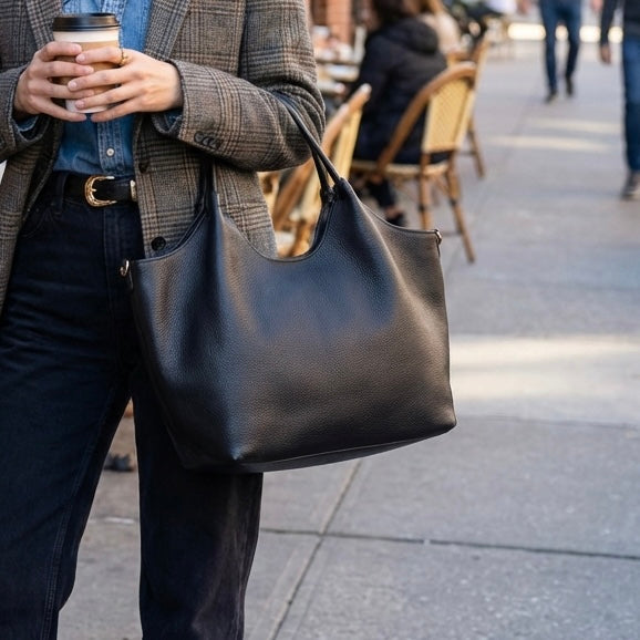 DOROTHY Black Tote Bag