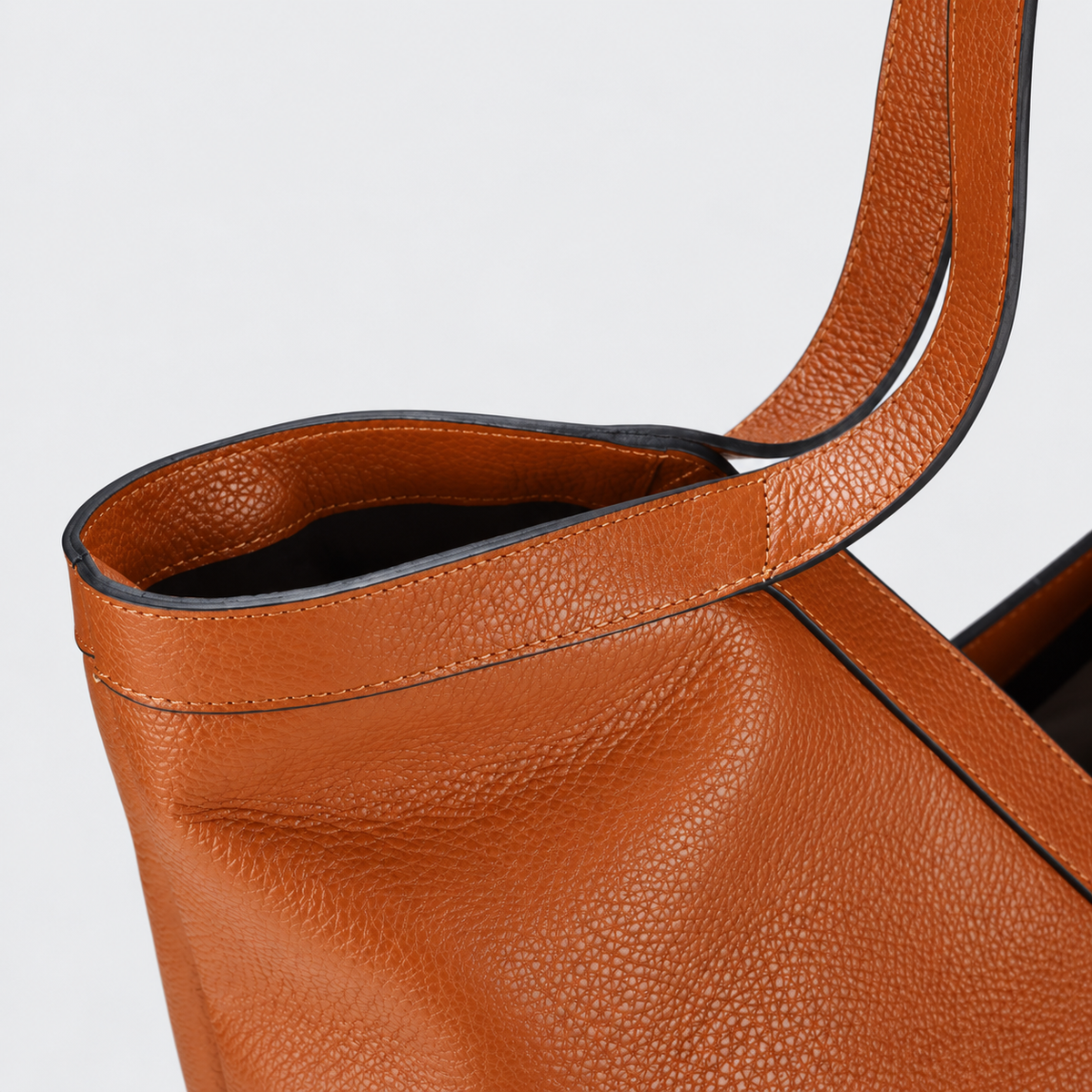 VALENTINA Tan Tote Bag