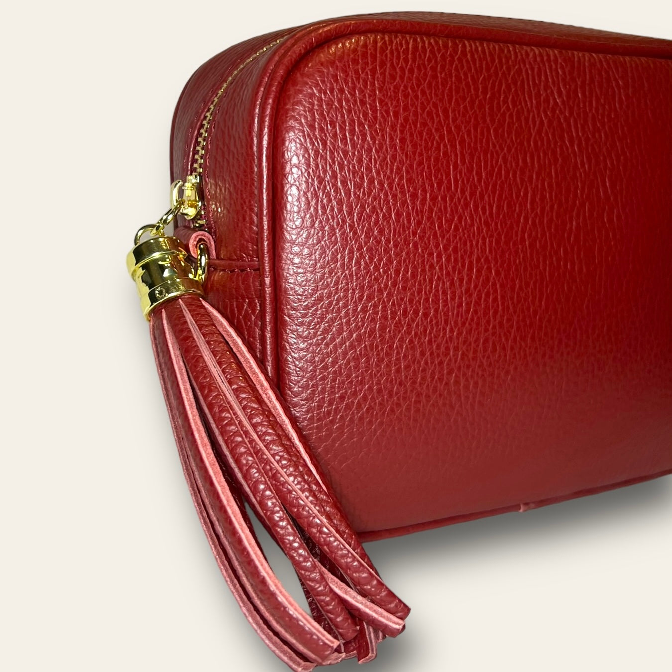 LOLA WINE tassle bag
