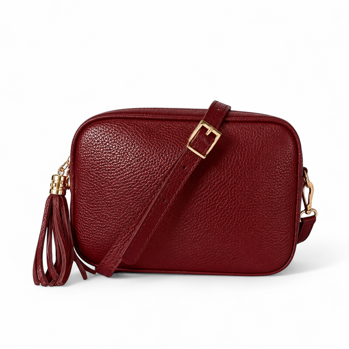 LOLA WINE tassle bag