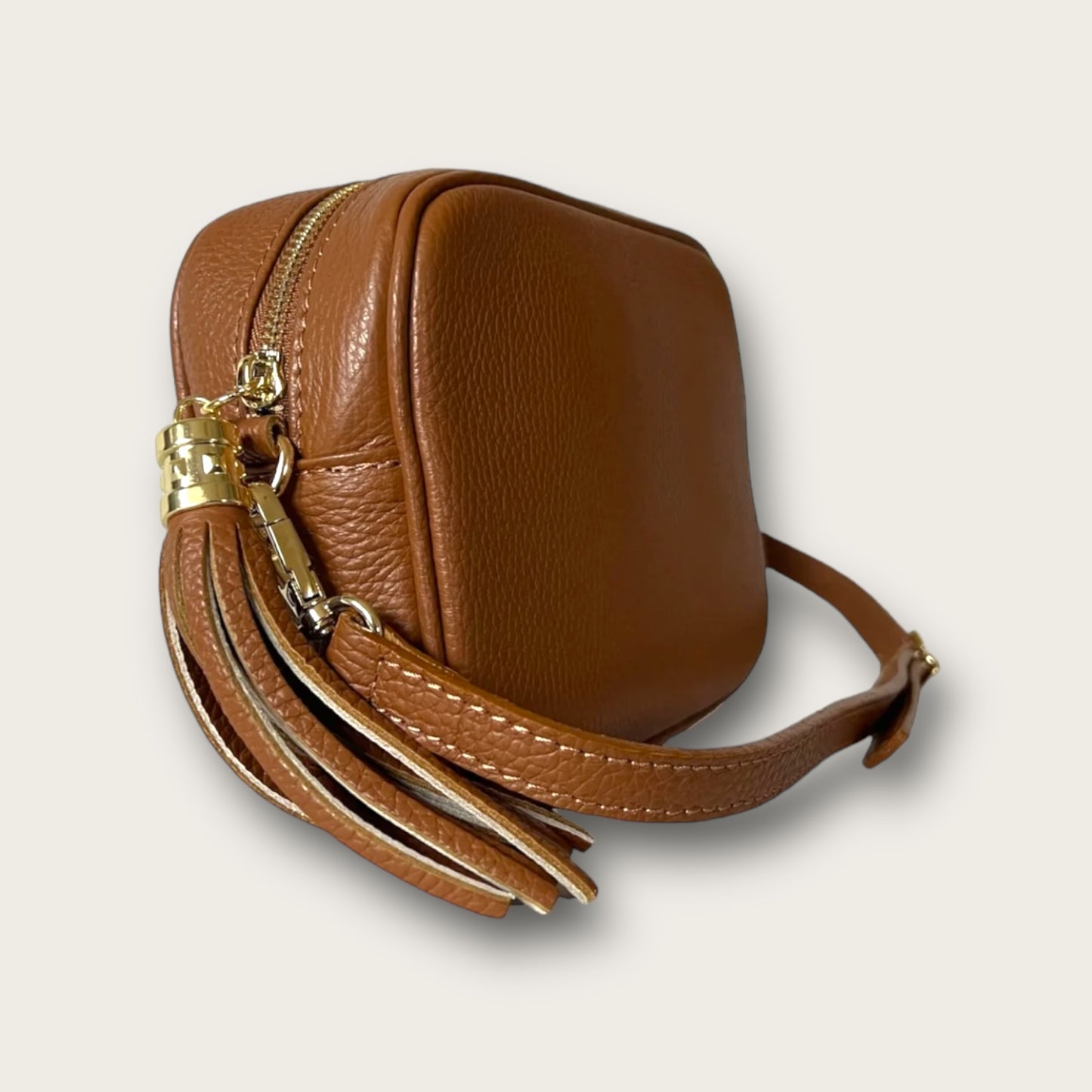 LOLA TAN tassle bag