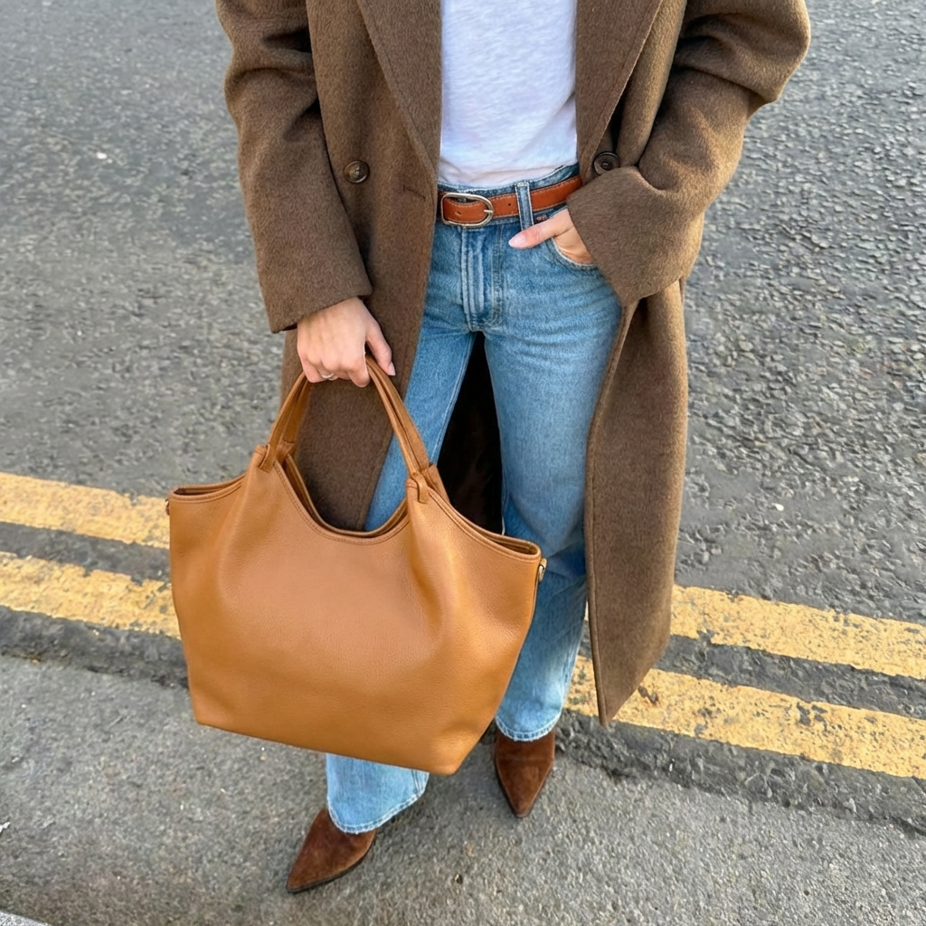 DOROTHY Tan Tote Bag