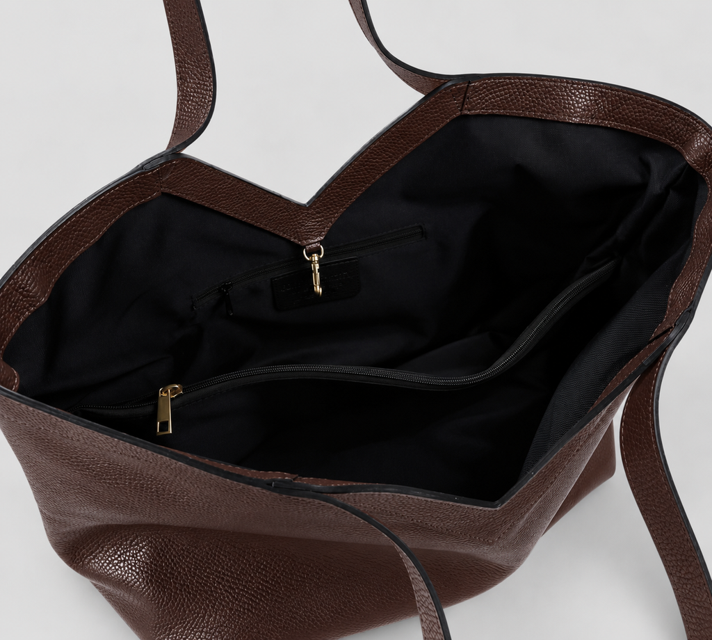 VALENTINA Chocolate Tote Bag