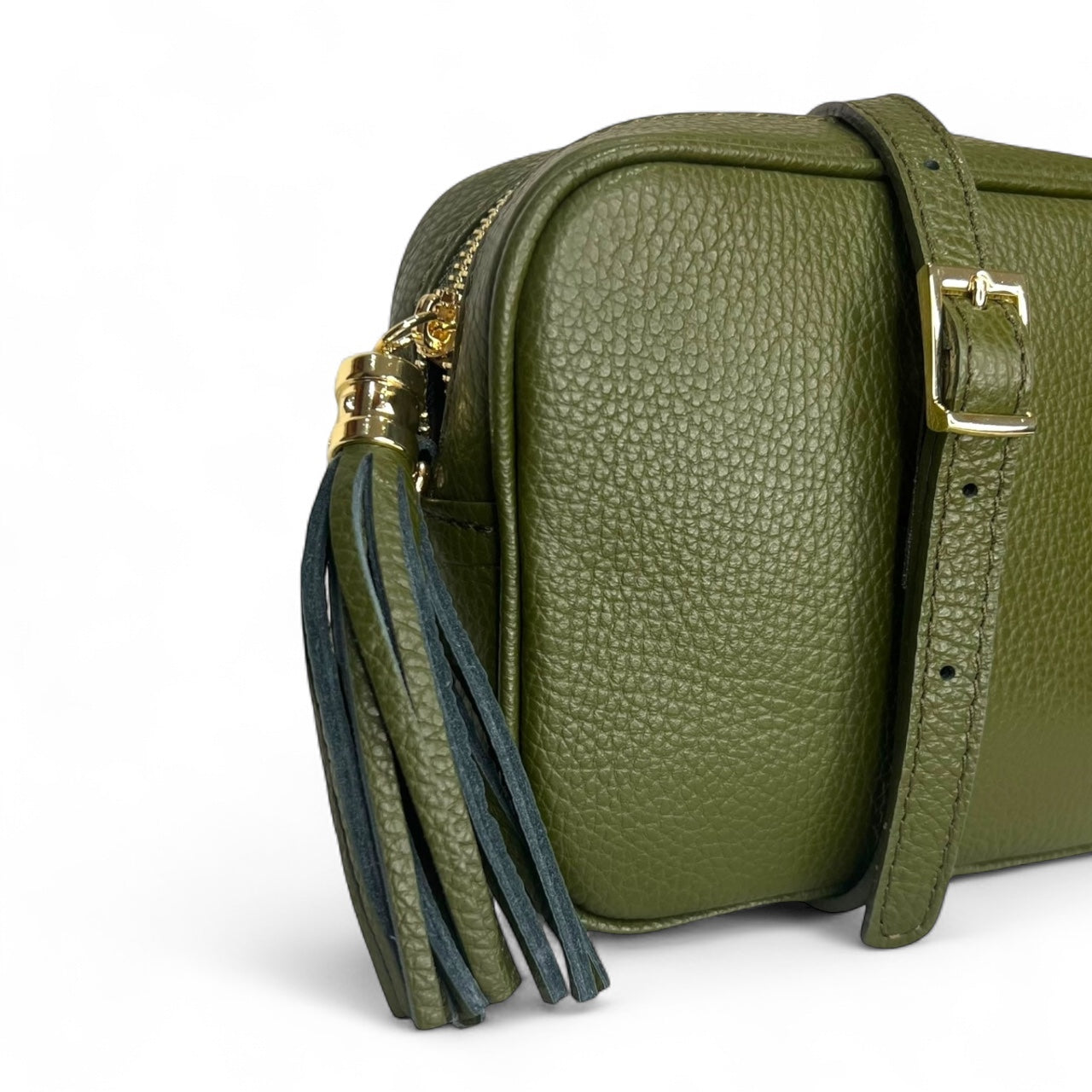 LOLA OLIVE tassle bag