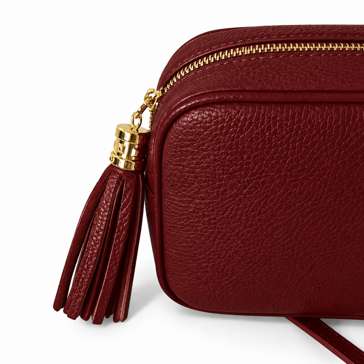 LOLA WINE tassle bag