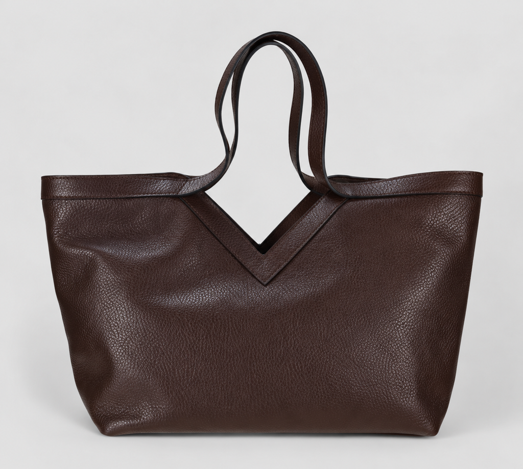 VALENTINA Chocolate Tote Bag