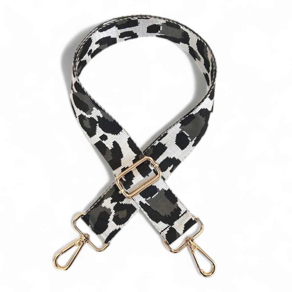 Leopard adjustable straps GOLD