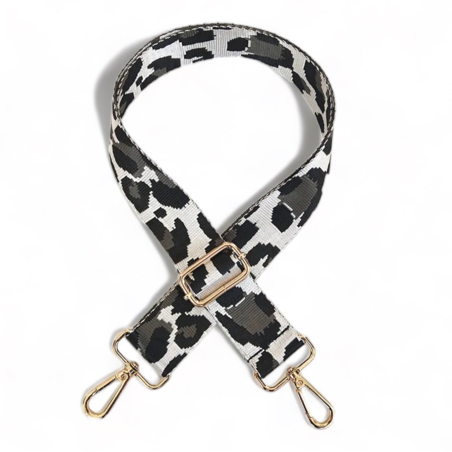 Leopard adjustable straps GOLD