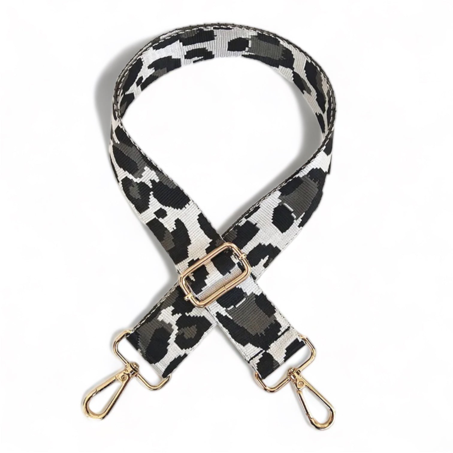 Leopard adjustable straps GOLD
