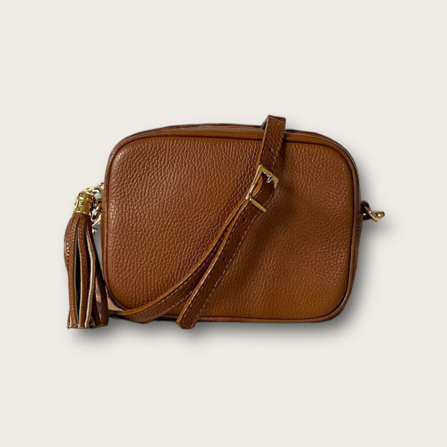 LOLA TAN tassle bag