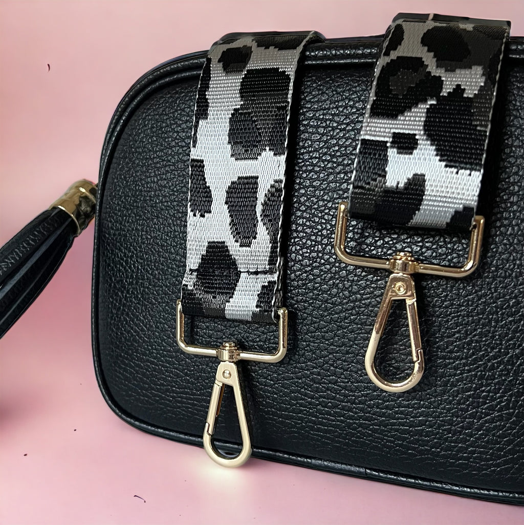 Leopard adjustable straps GOLD
