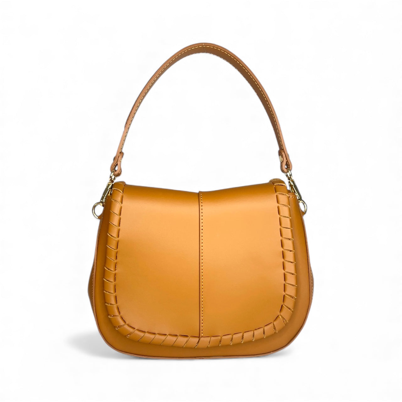 BETI TAN saddle bag