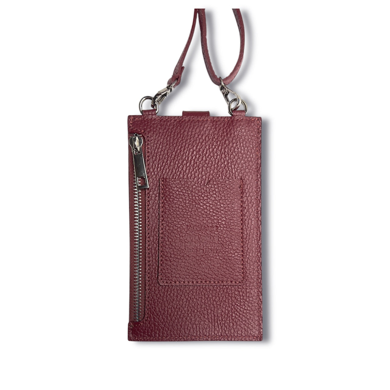 JOYCE - BURGUNDY The phone pouch
