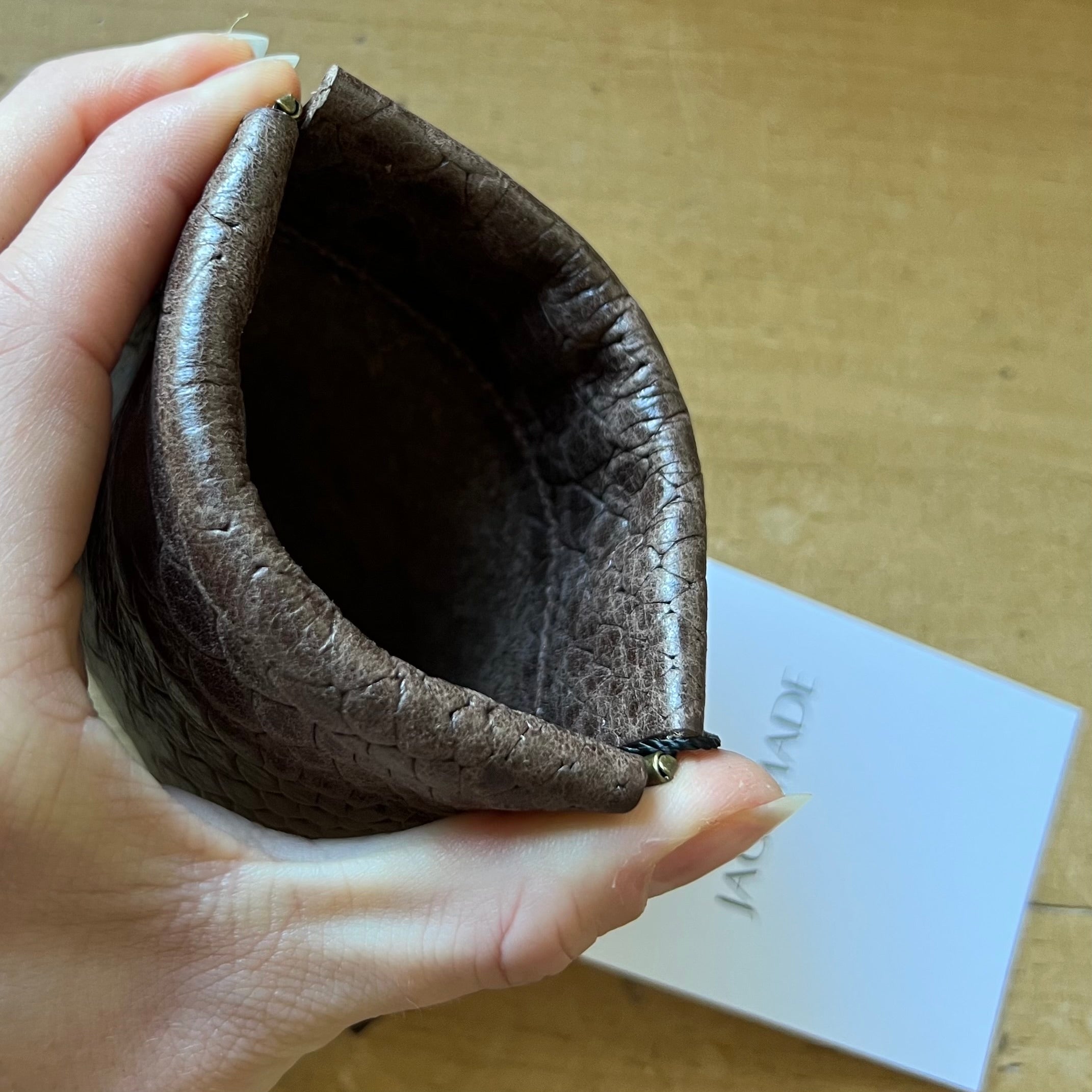 Leather pouch