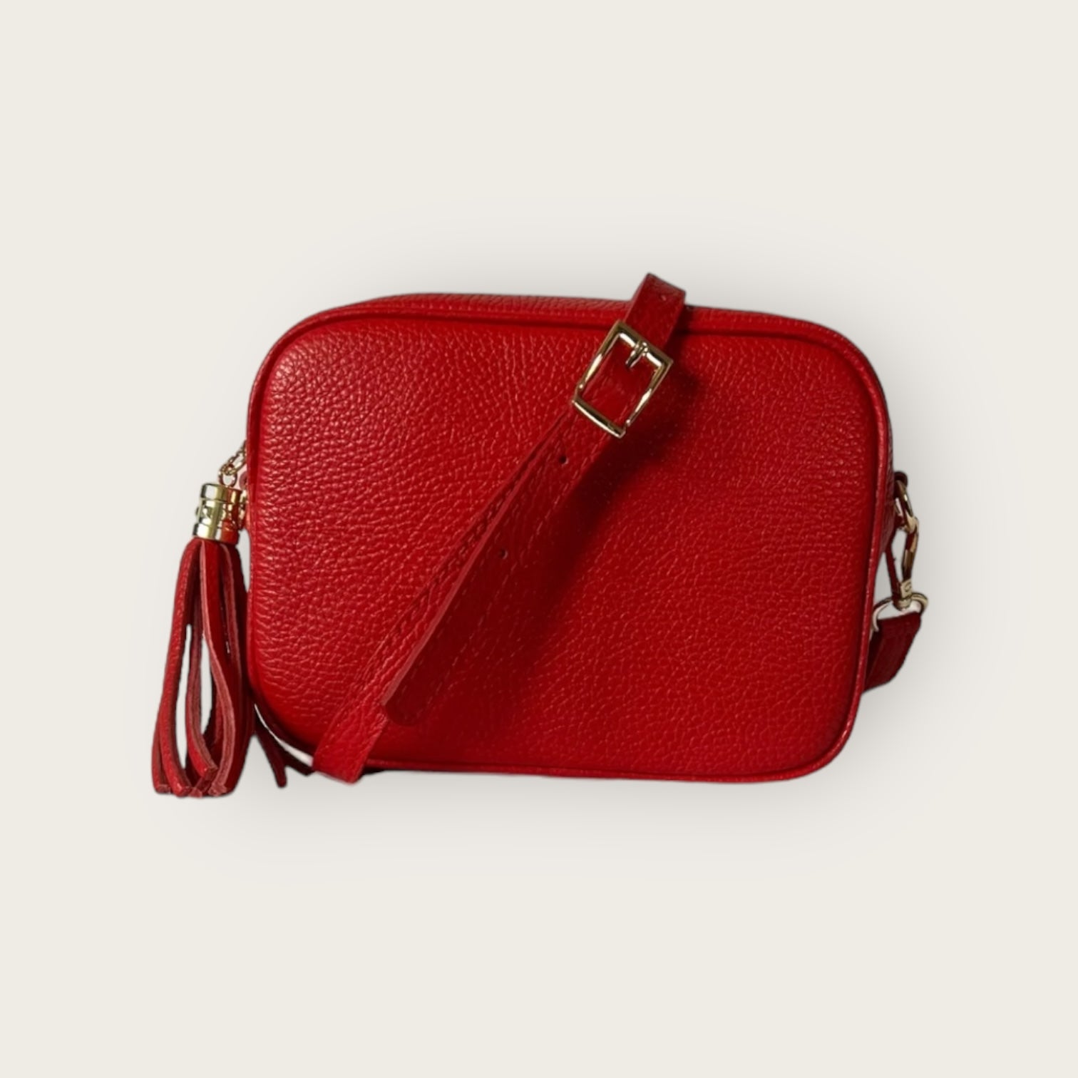 LOLA RED tassle bag