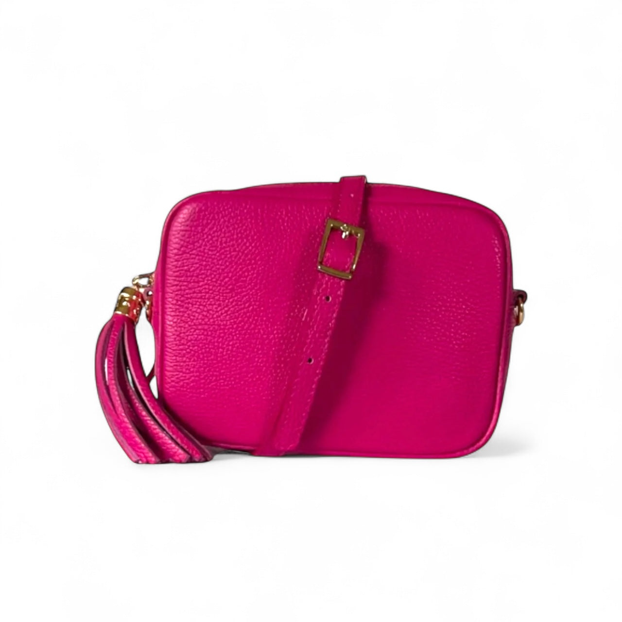 LOLA MAGENTA tassle bag