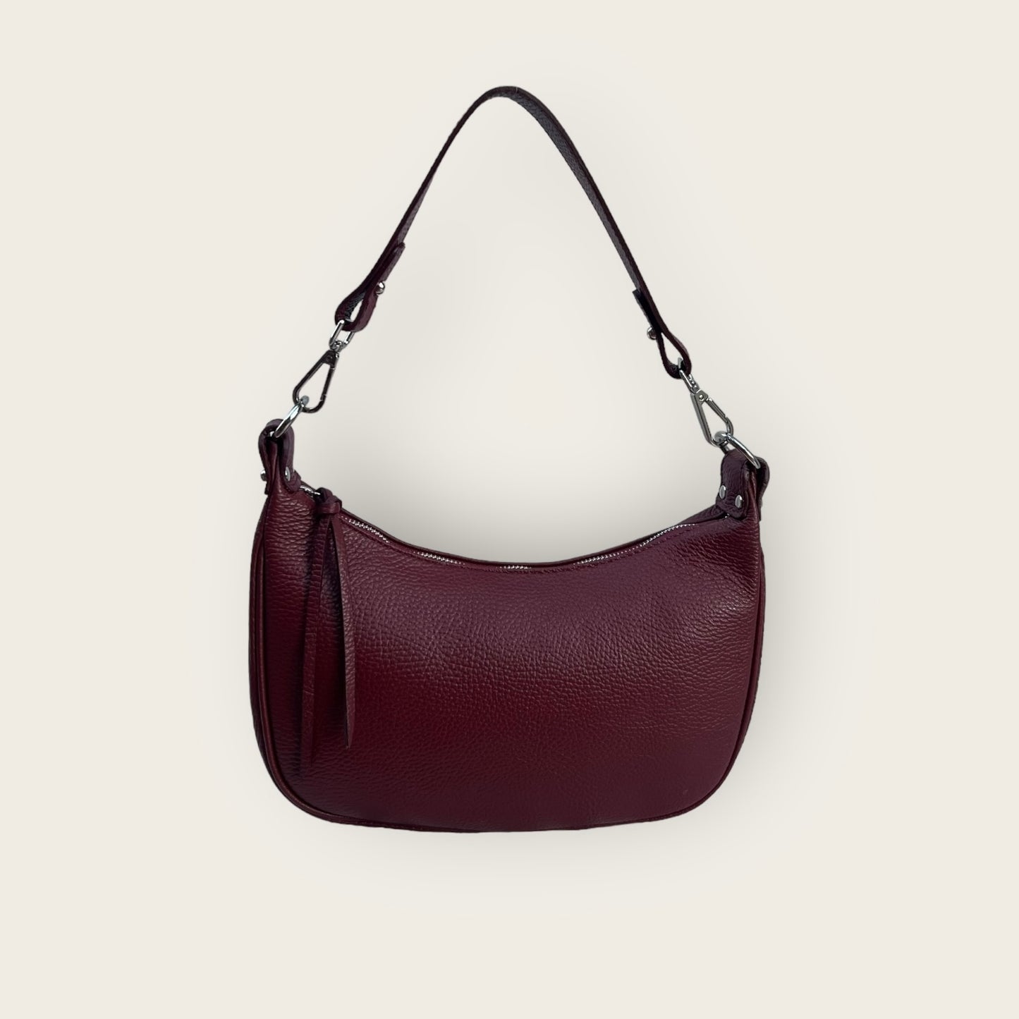 LINDA WINE baguette bag