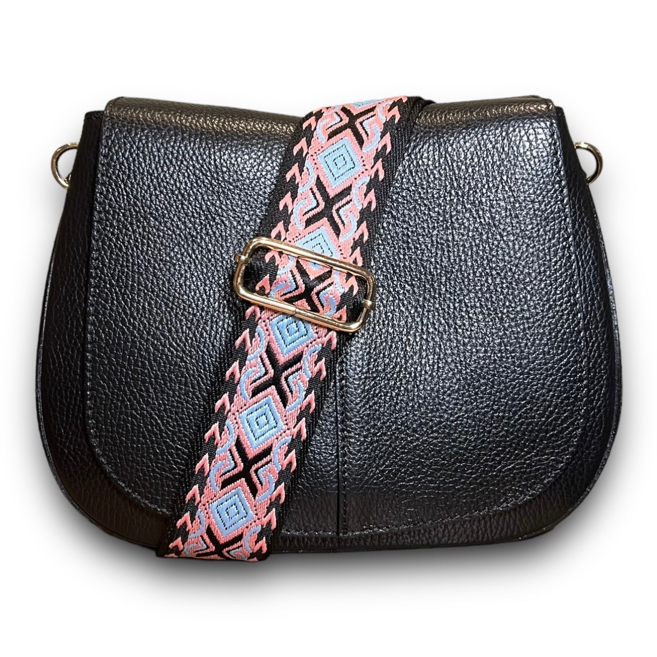 Geometric  Jacquard adjustable straps GOLD