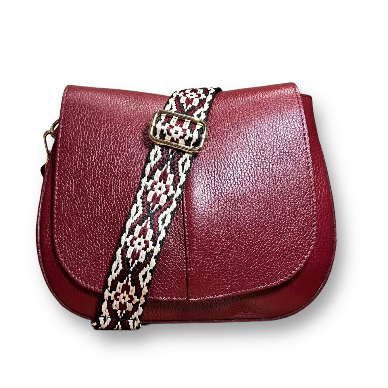 Embroidered Jacquard adjustable straps GOLD