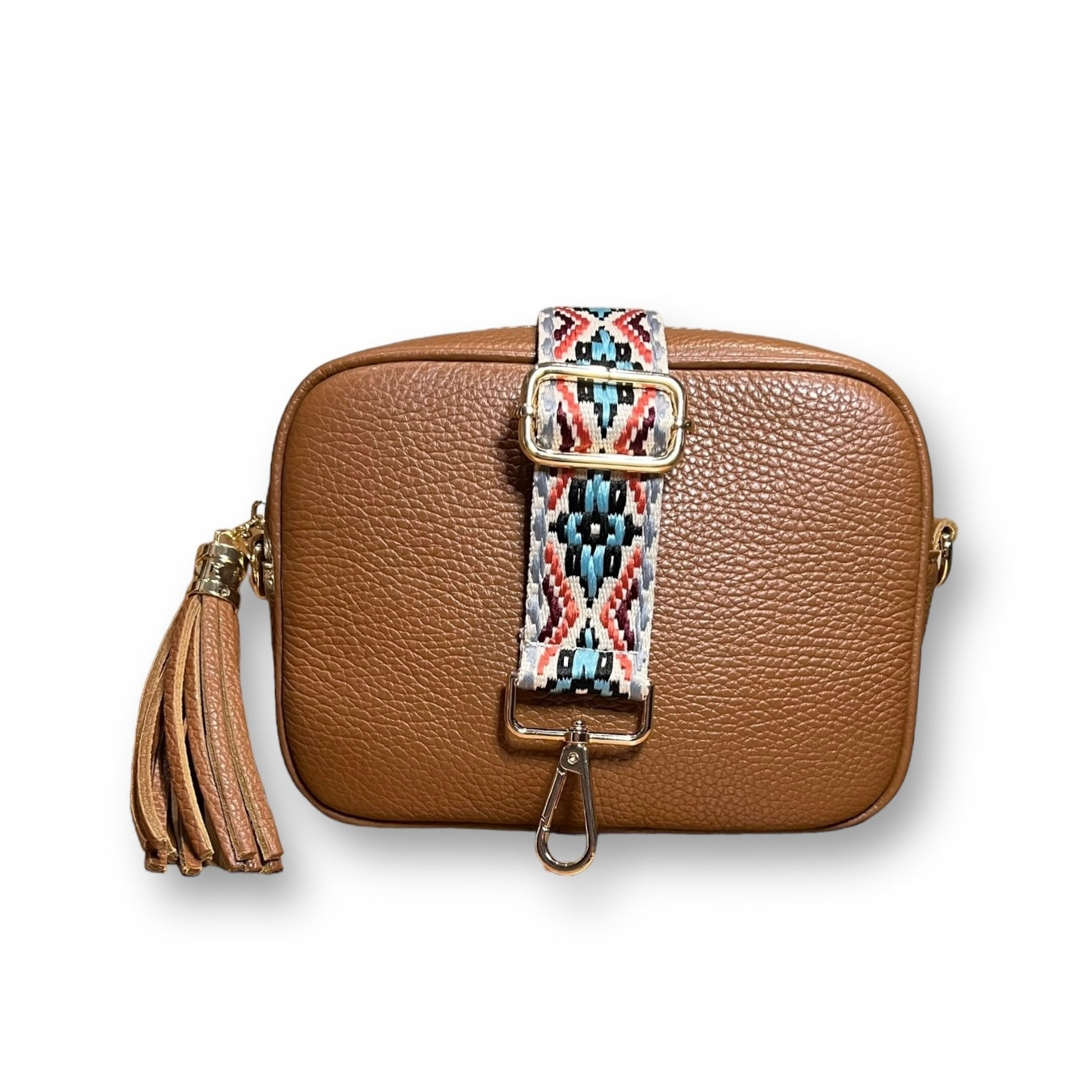 Embroidered Jacquard adjustable straps GOLD