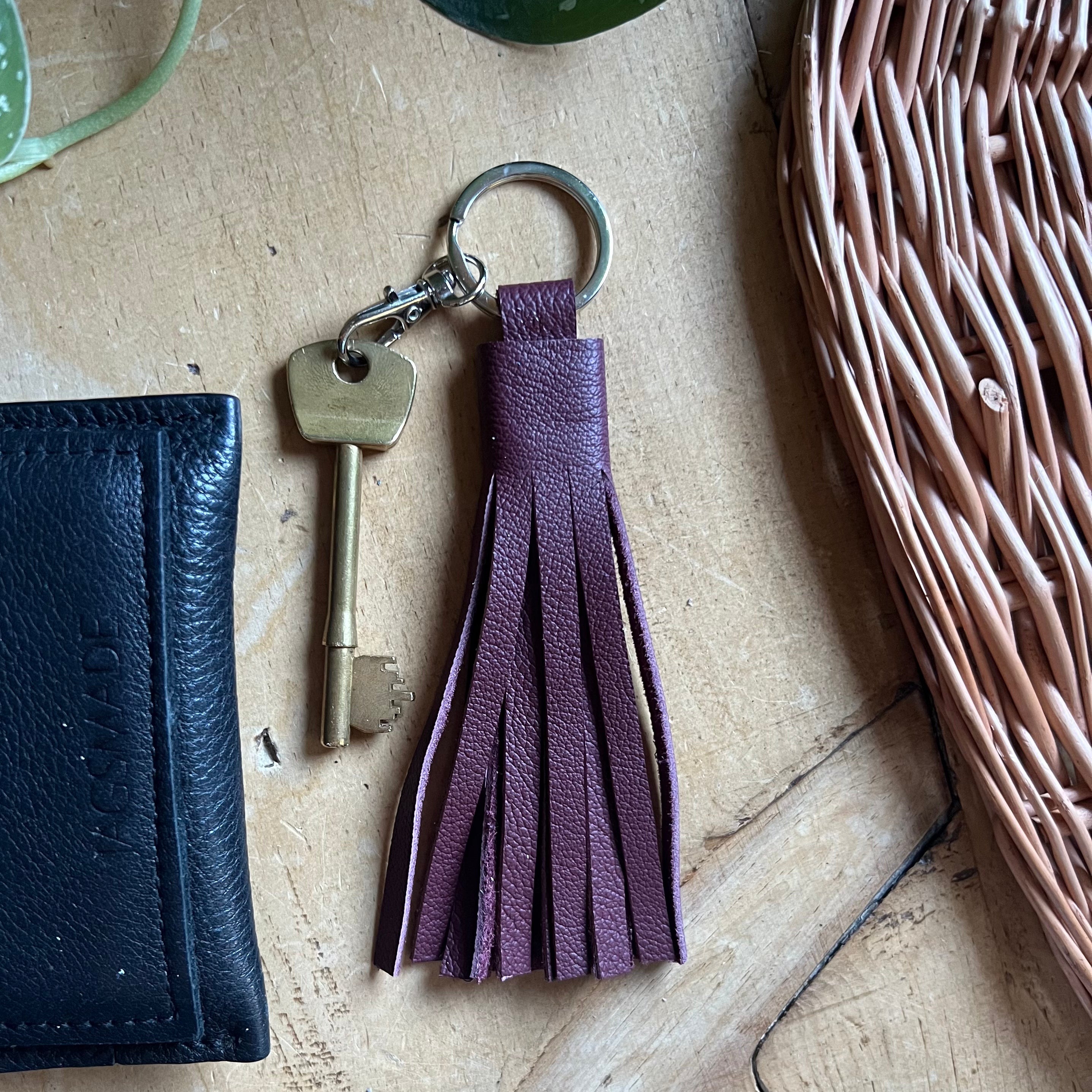 Tassel key ring