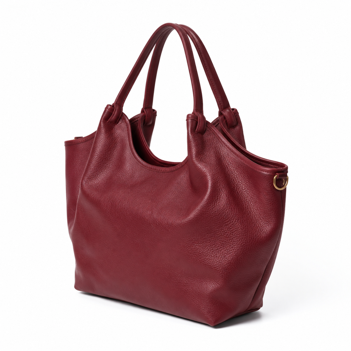 DOROTHY Burgundy Tote Bag