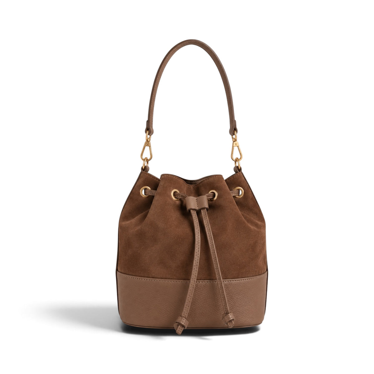 LYDIA BROWN bucket bag