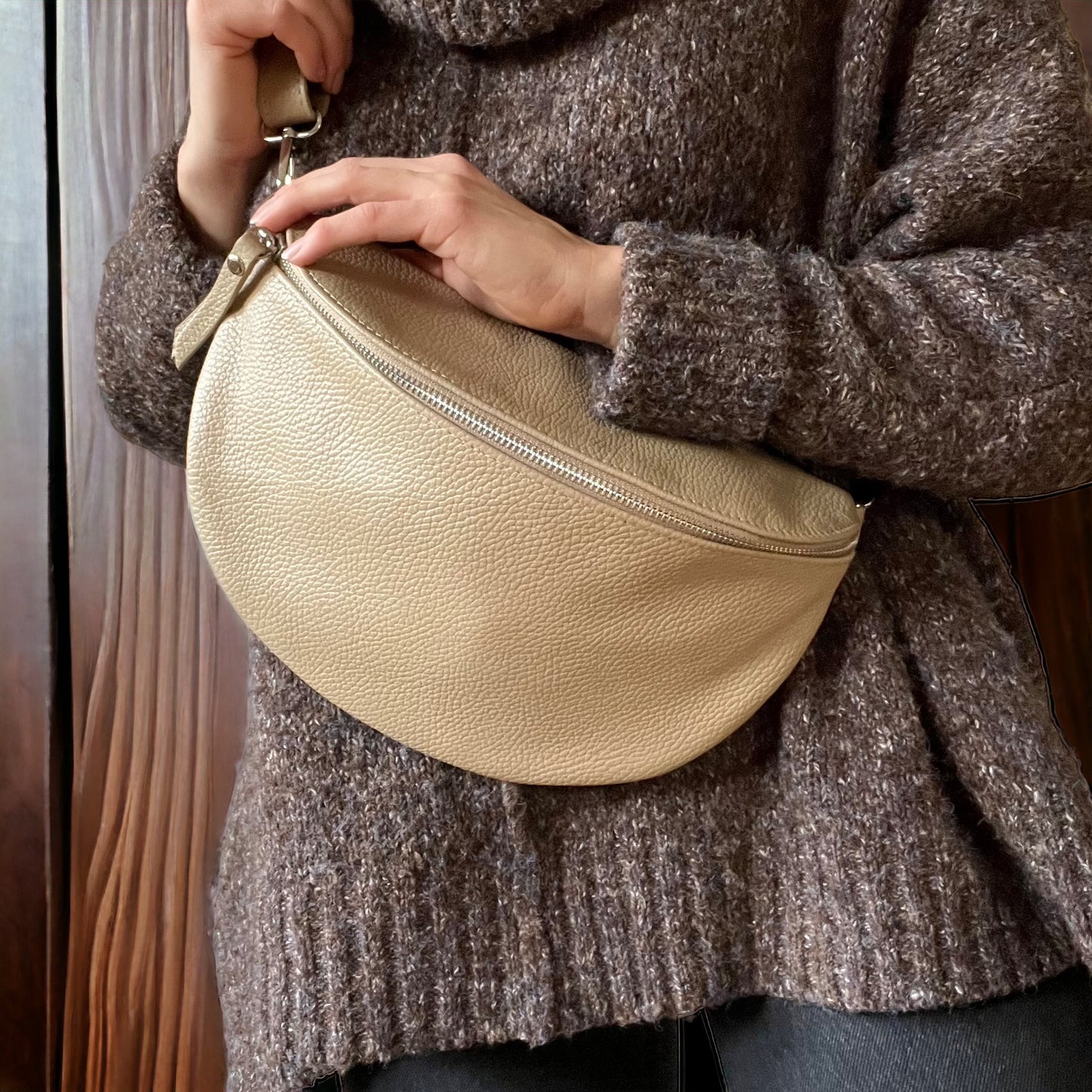 ESME CAPPUCCINO Bum Bag