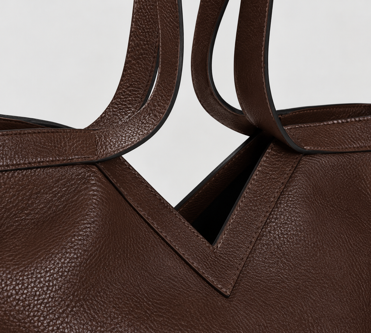 VALENTINA Chocolate Tote Bag